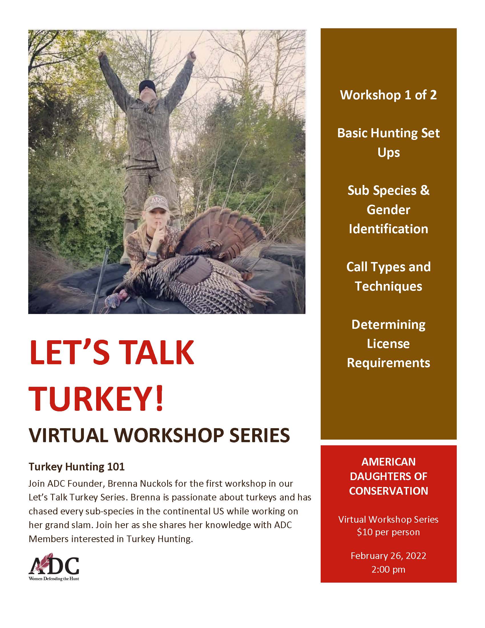 Let’s Talk Turkey – Virtual Turkey Hunting Series – Turkey Hunting 101